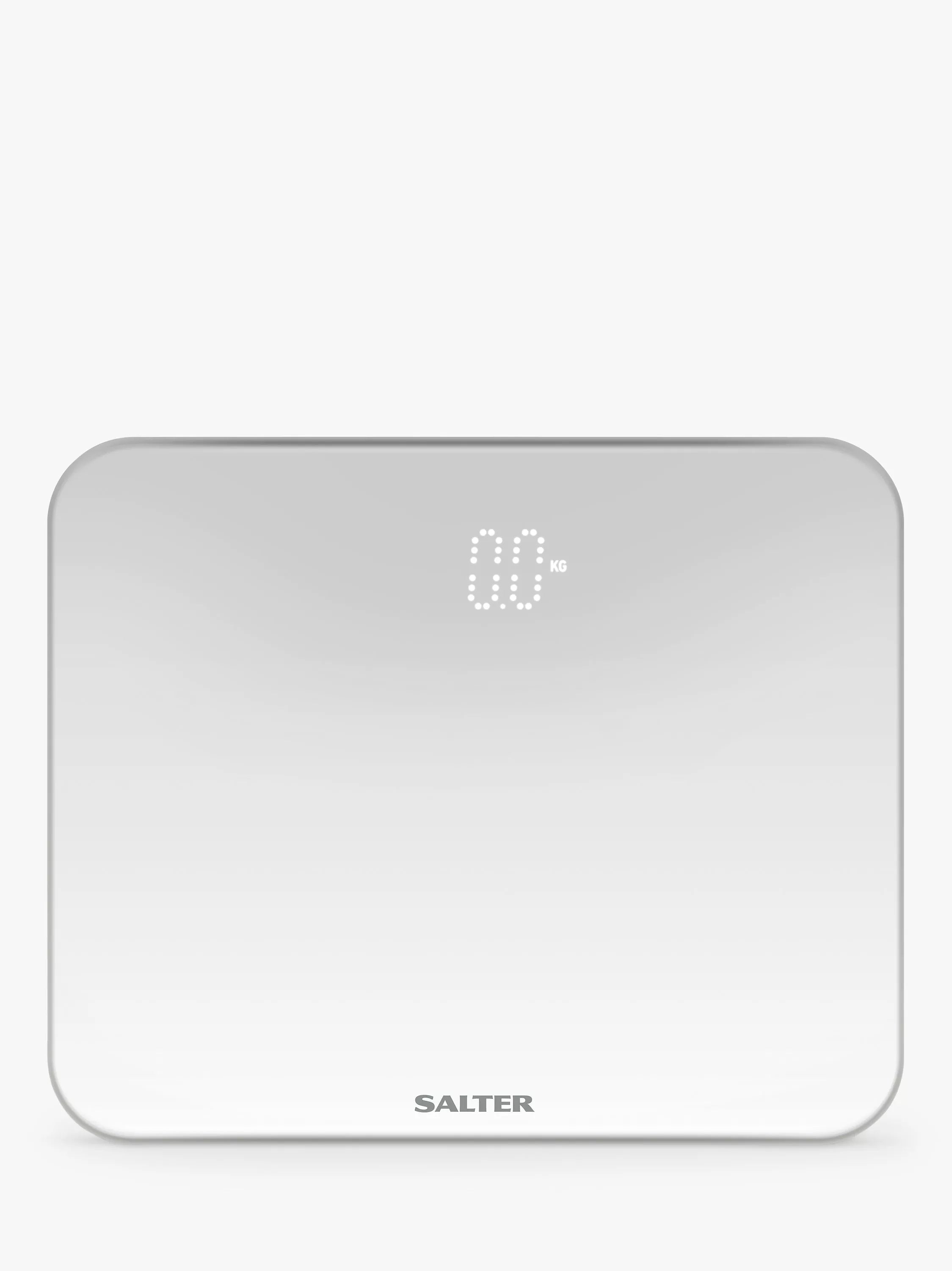 Salter LED Digital Bathroom Scale Ghost Compact (British brand)