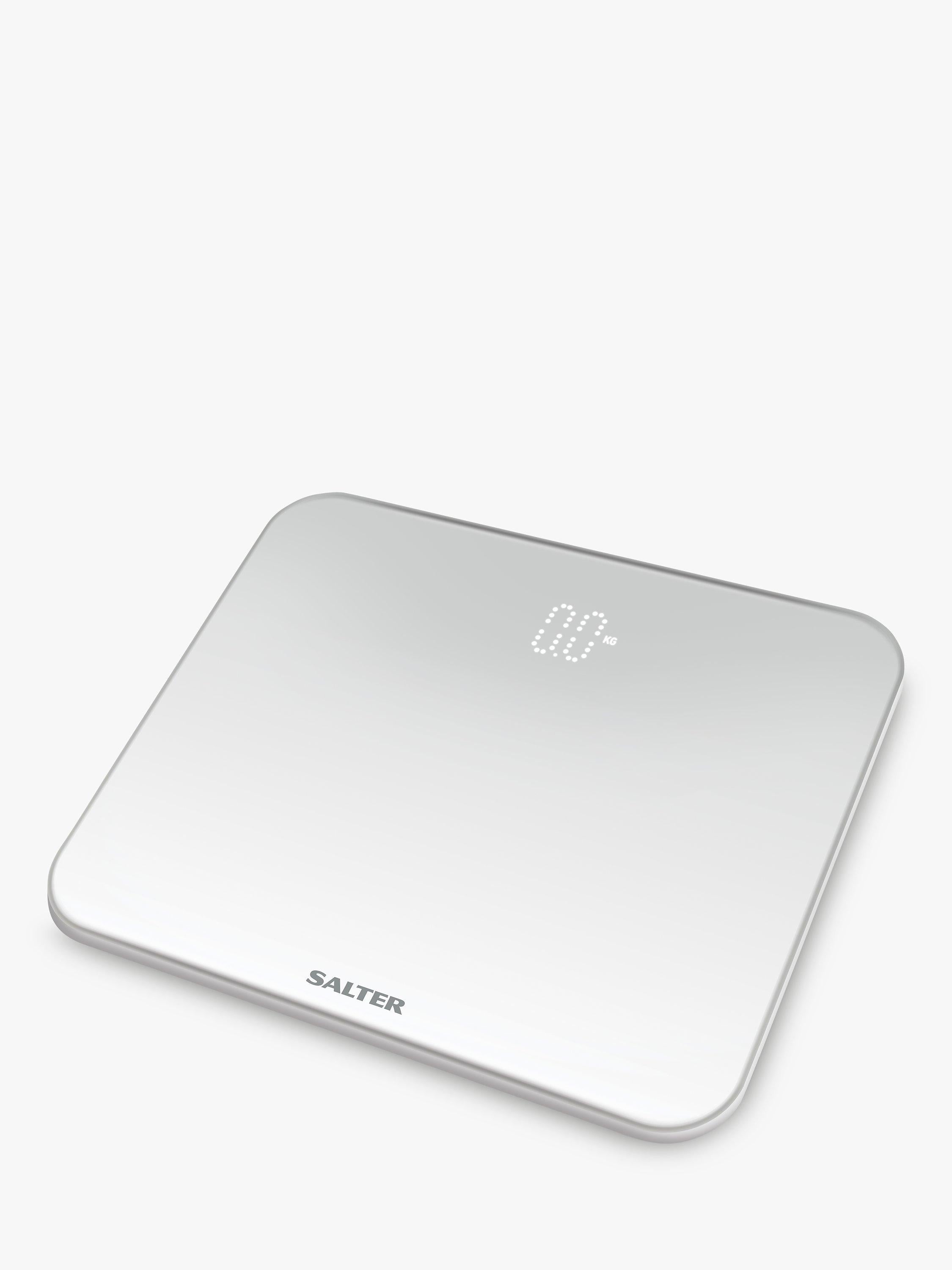 Salter LED Digital Bathroom Scale Ghost Compact (British brand)