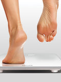 Salter LED Digital Bathroom Scale Ghost Compact (British brand)