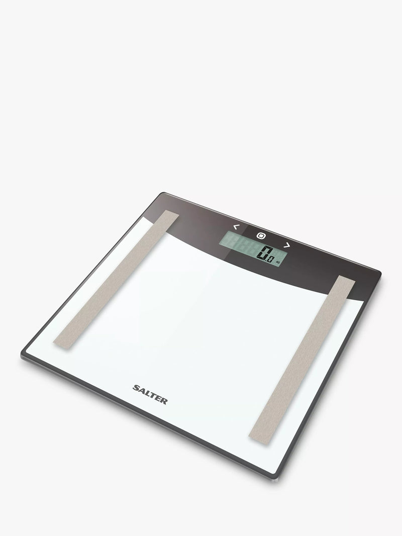 Salter body analyser bathroom scale glass (British brand)