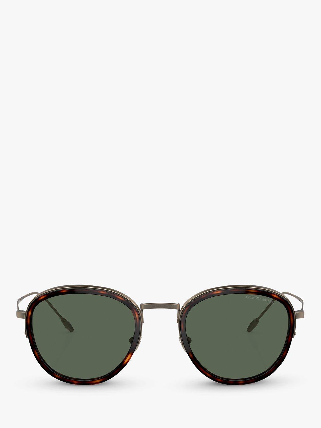 Giorgio Armani AR6068 round sunglasses 50mm lens metal frame (British brand)