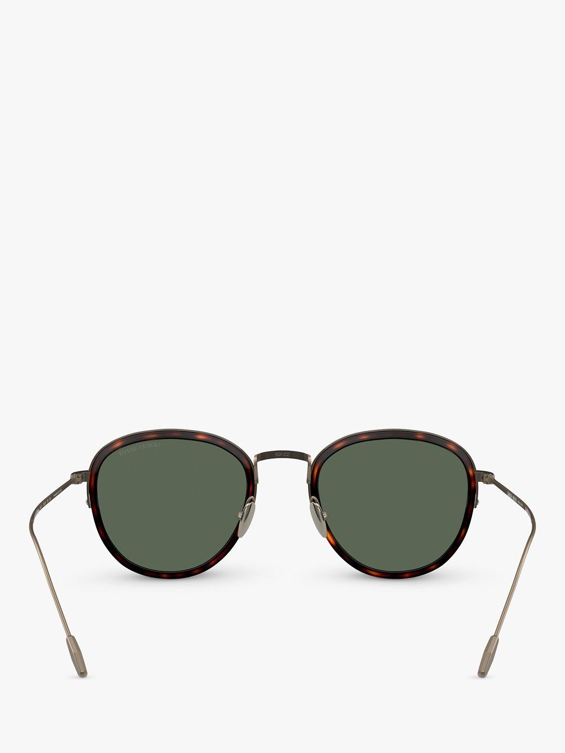 Giorgio Armani AR6068 round sunglasses 50mm lens metal frame (British brand)