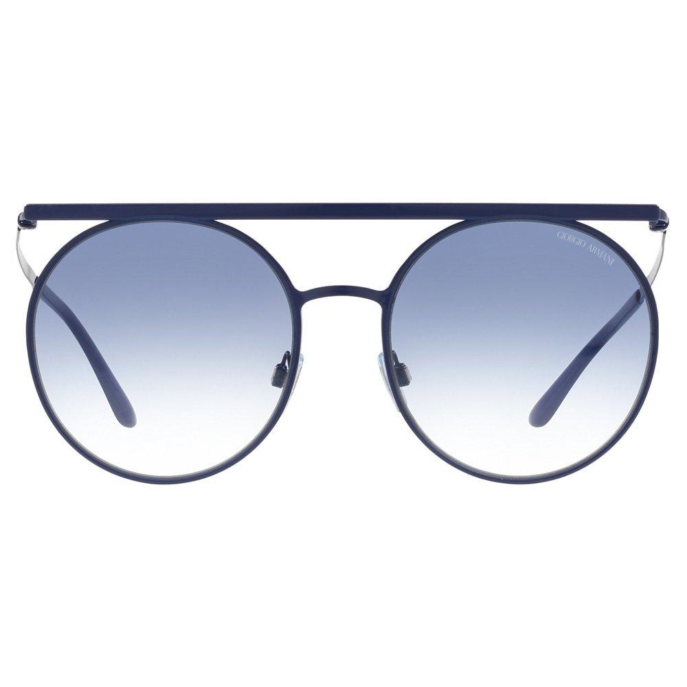 Giorgio Armani round sunglasses navy blue gradient - British product