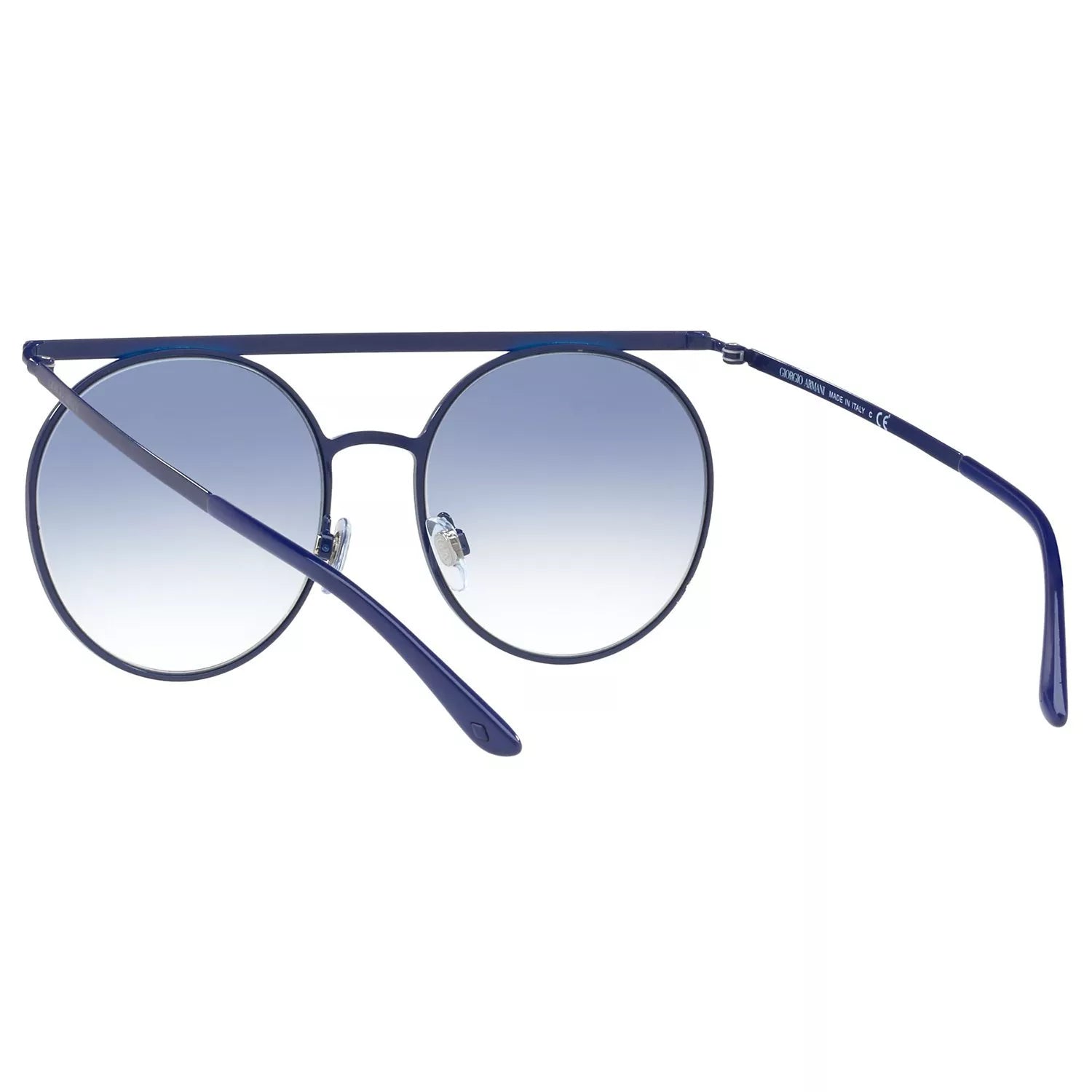 Giorgio Armani round sunglasses navy blue gradient - British product