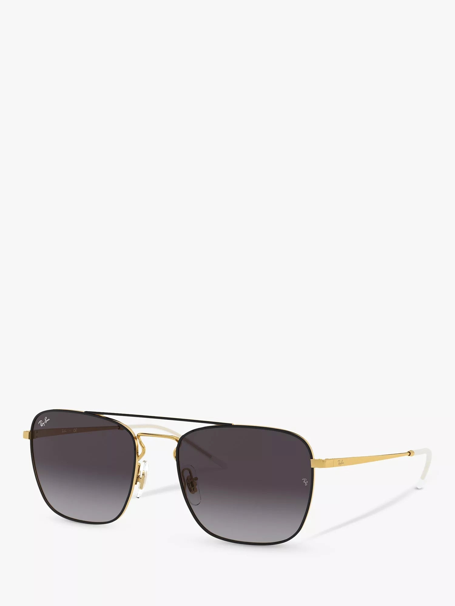 Ray-Ban men's square sunglasses gradient lens 55mm, UK version