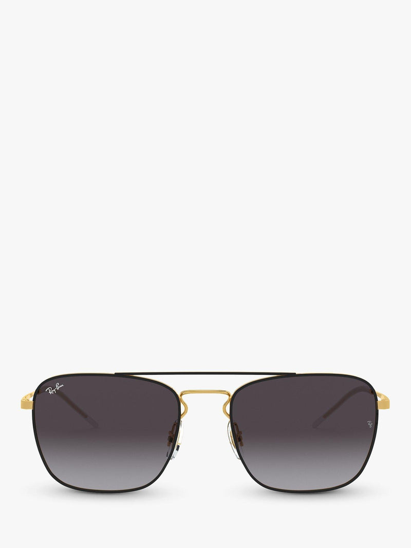 Ray-Ban men's square sunglasses gradient lens 55mm, UK version