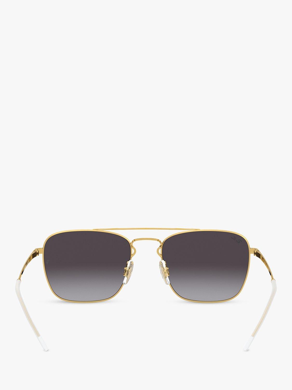 Ray-Ban men's square sunglasses gradient lens 55mm, UK version