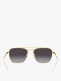 Ray-Ban men's square sunglasses gradient lens 55mm, UK version