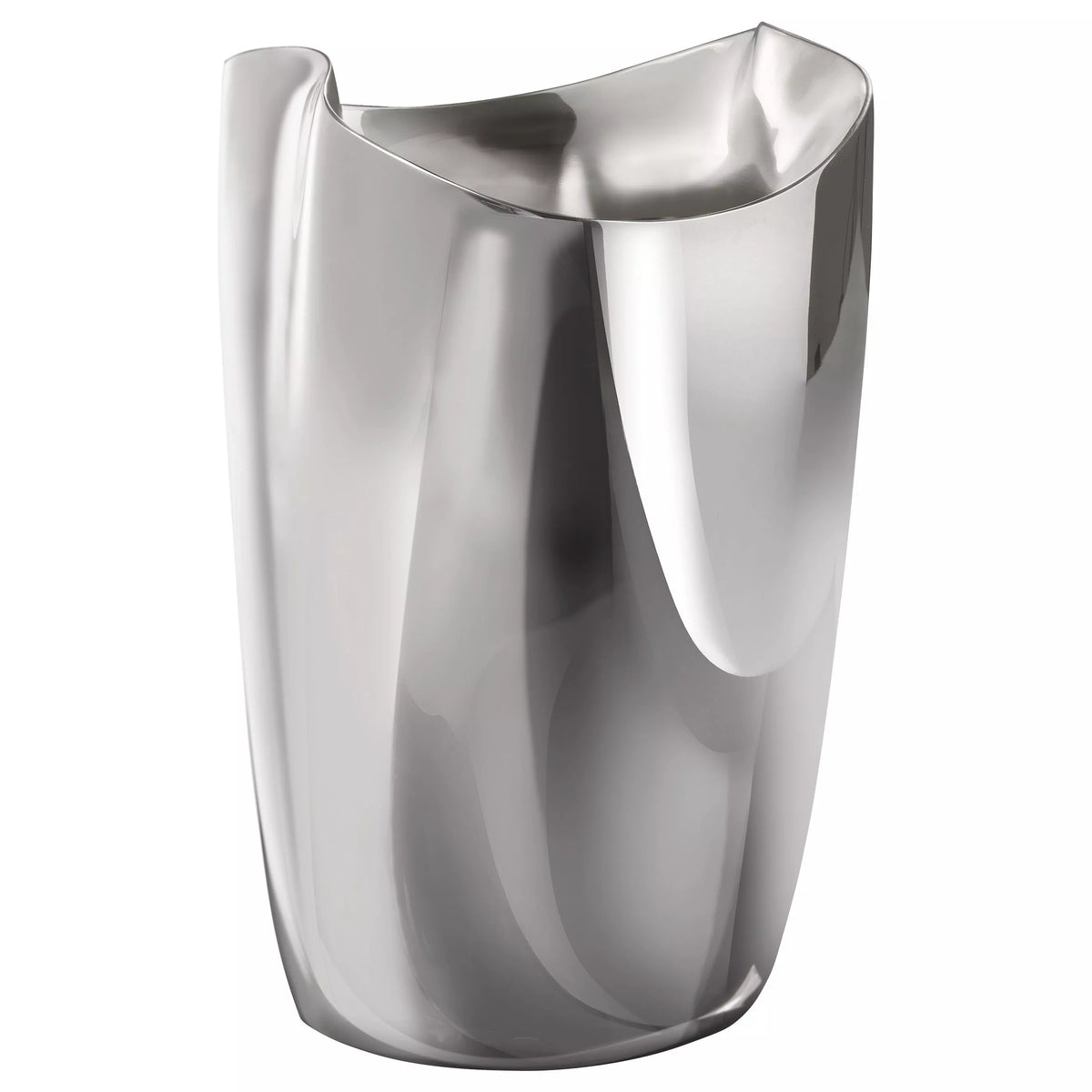 Robert Welch double-walled stainless steel wine cooler for single bottle, imported from the UK