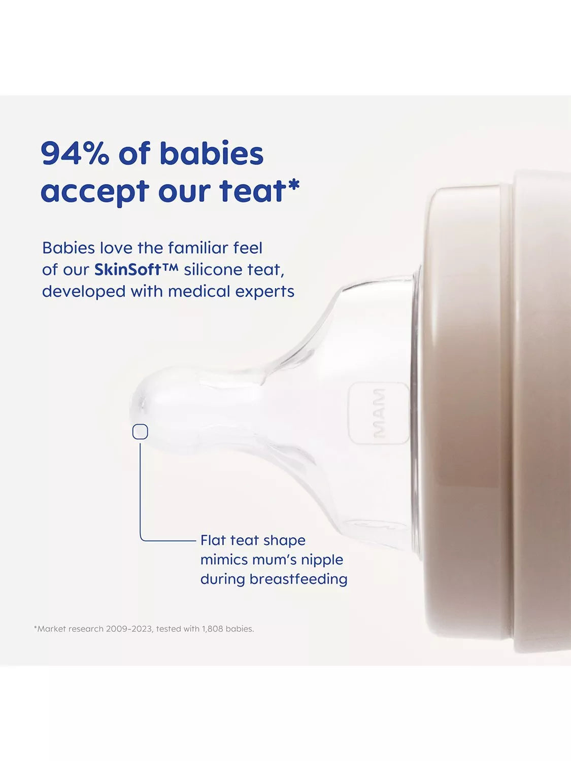 MAM Easy Start anti-colic baby bottle set with soother, UK version