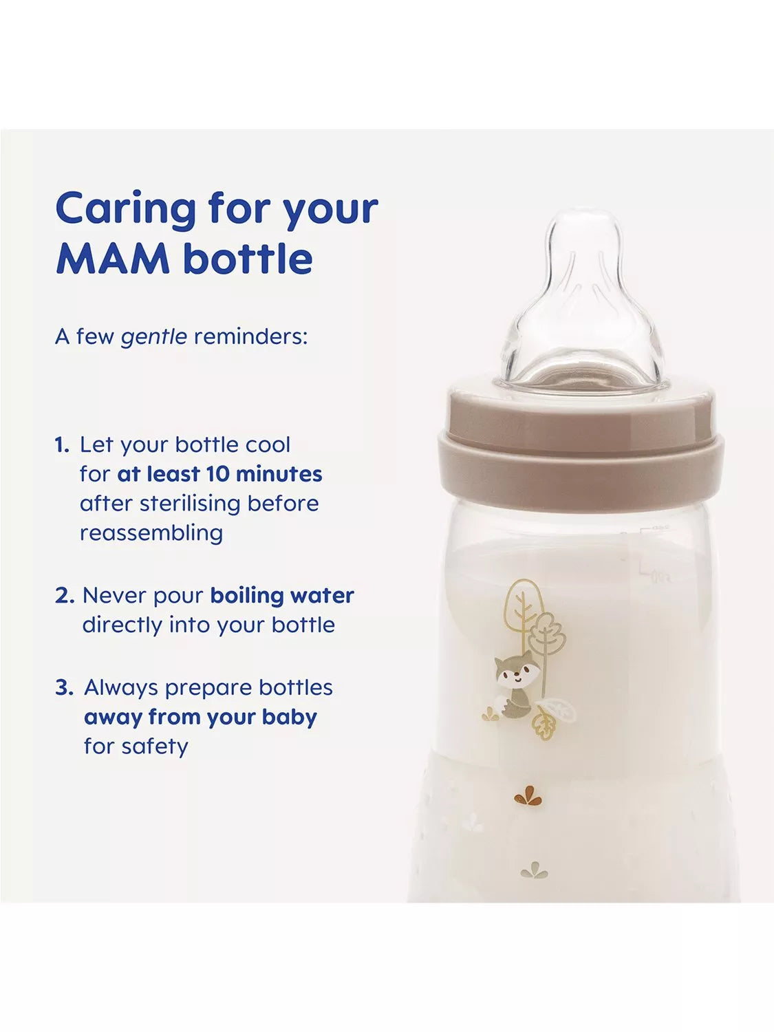 MAM Easy Start anti-colic baby bottle set with soother, UK version