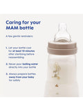 MAM Easy Start anti-colic baby bottle set with soother, UK version