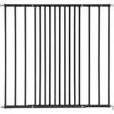 Scandinavian extendable metal wall mount pet gate 72cm height fits 62.5-106.8cm width (British brand)