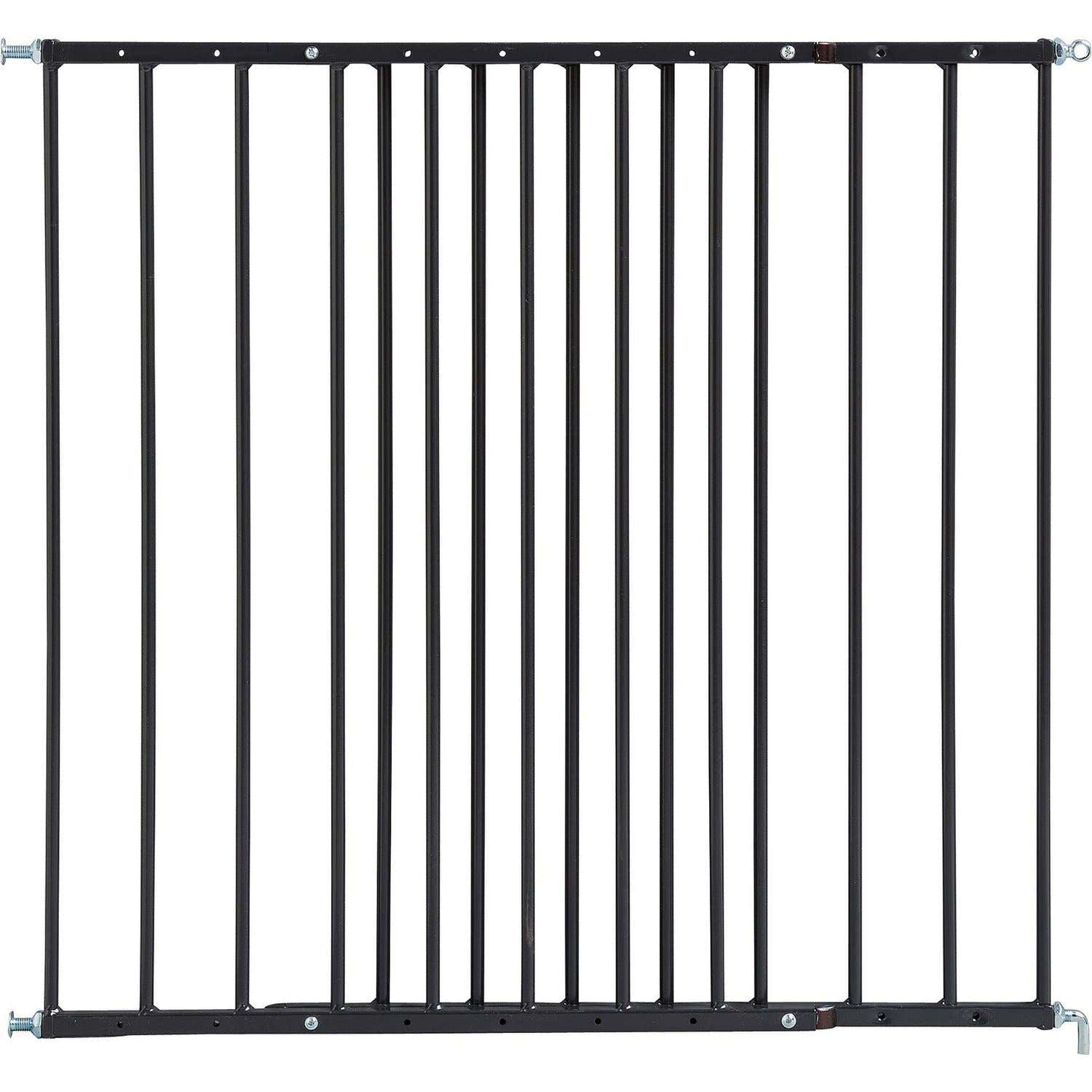 Scandinavian extendable metal wall mount pet gate 72cm height fits 62.5-106.8cm width (British brand)