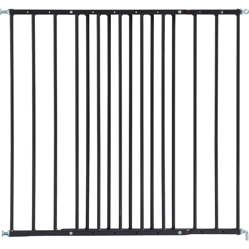 Scandinavian extendable metal wall mount pet gate 72cm height fits 62.5-106.8cm width (British brand)