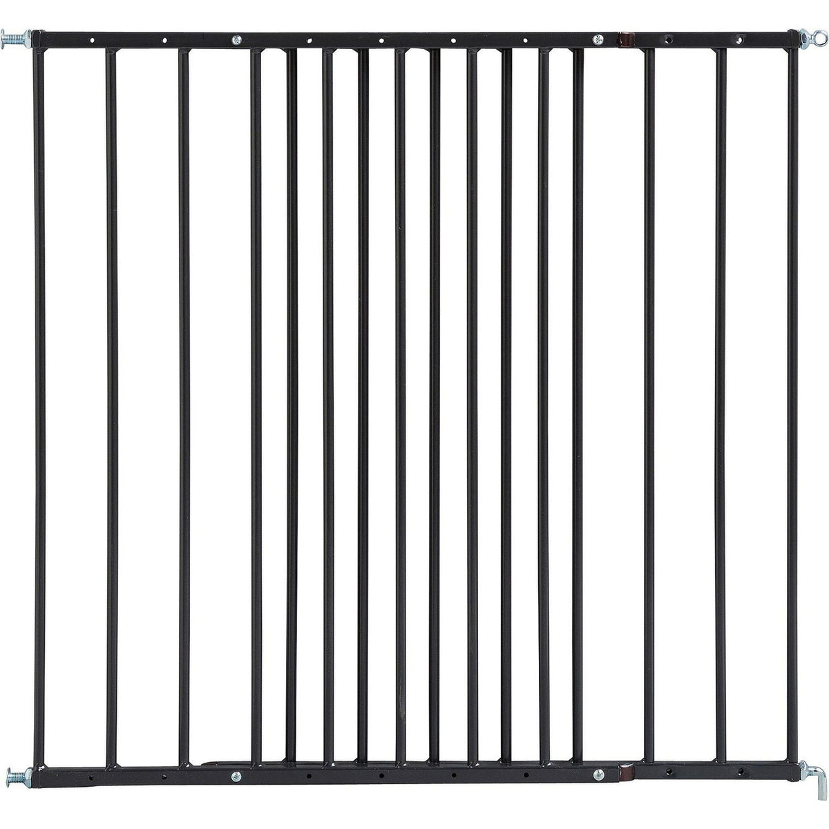 Scandinavian extendable metal wall mount pet gate 72cm height fits 62.5-106.8cm width (British brand)