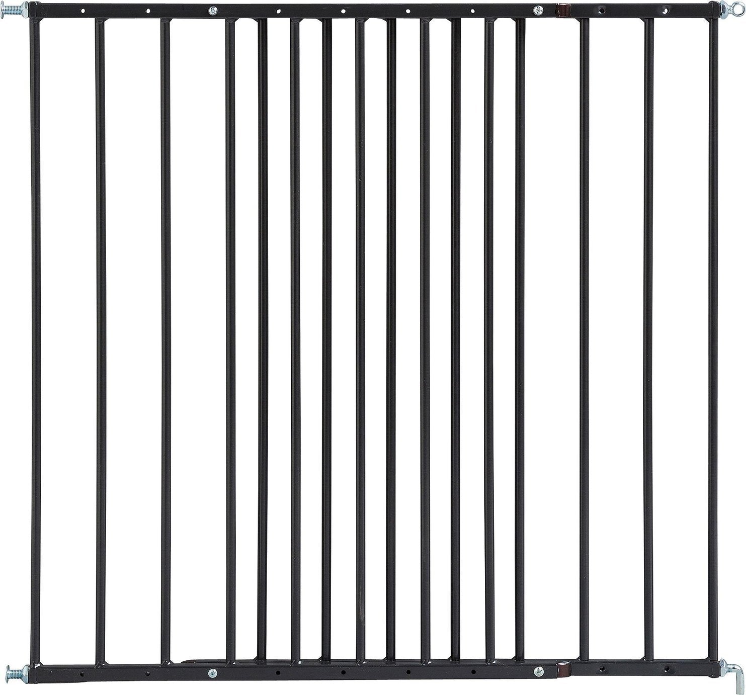Scandinavian extendable metal wall mount pet gate 72cm height fits 62.5-106.8cm width (British brand)