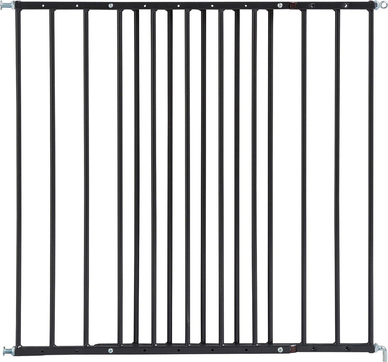 Scandinavian extendable metal wall mount pet gate 72cm height fits 62.5-106.8cm width (British brand)