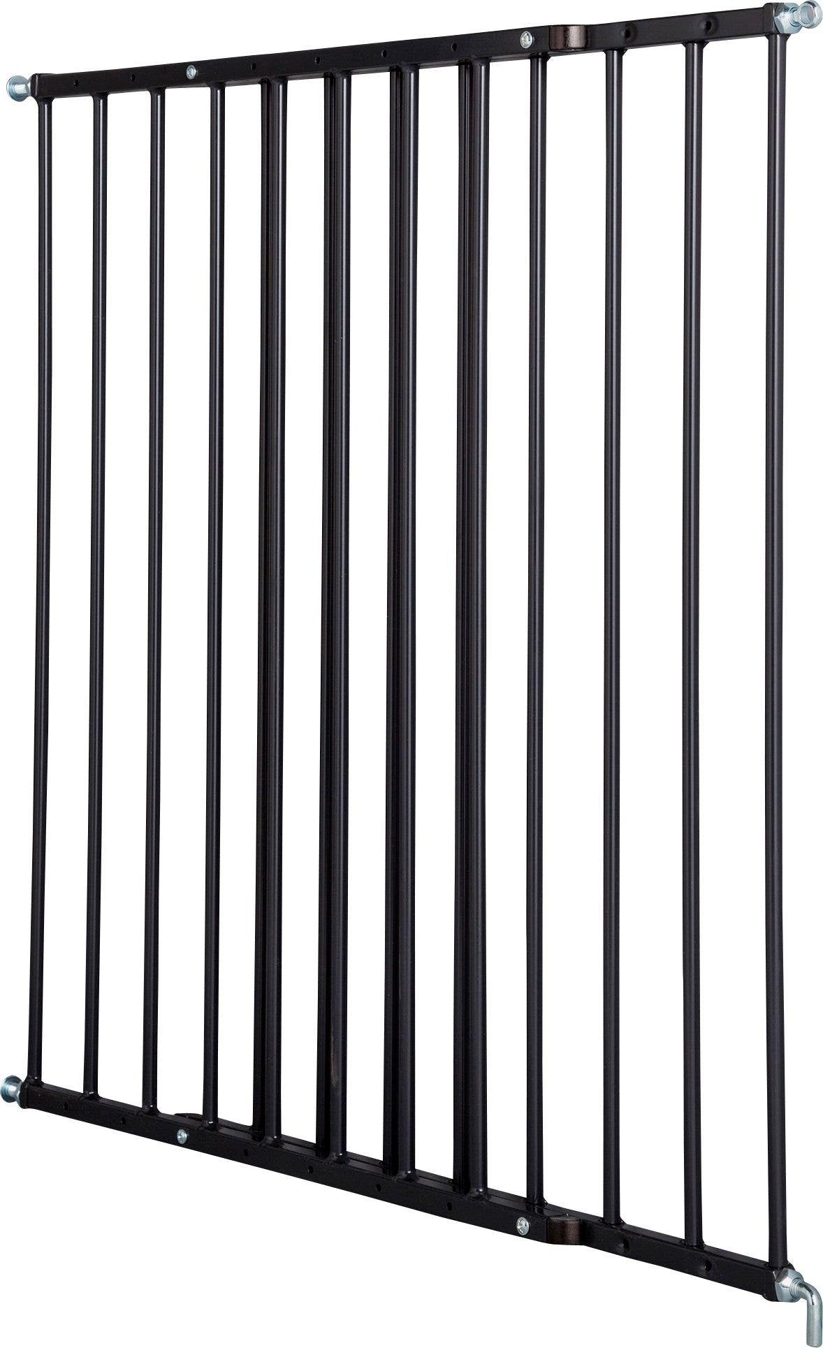 Scandinavian extendable metal wall mount pet gate 72cm height fits 62.5-106.8cm width (British brand)