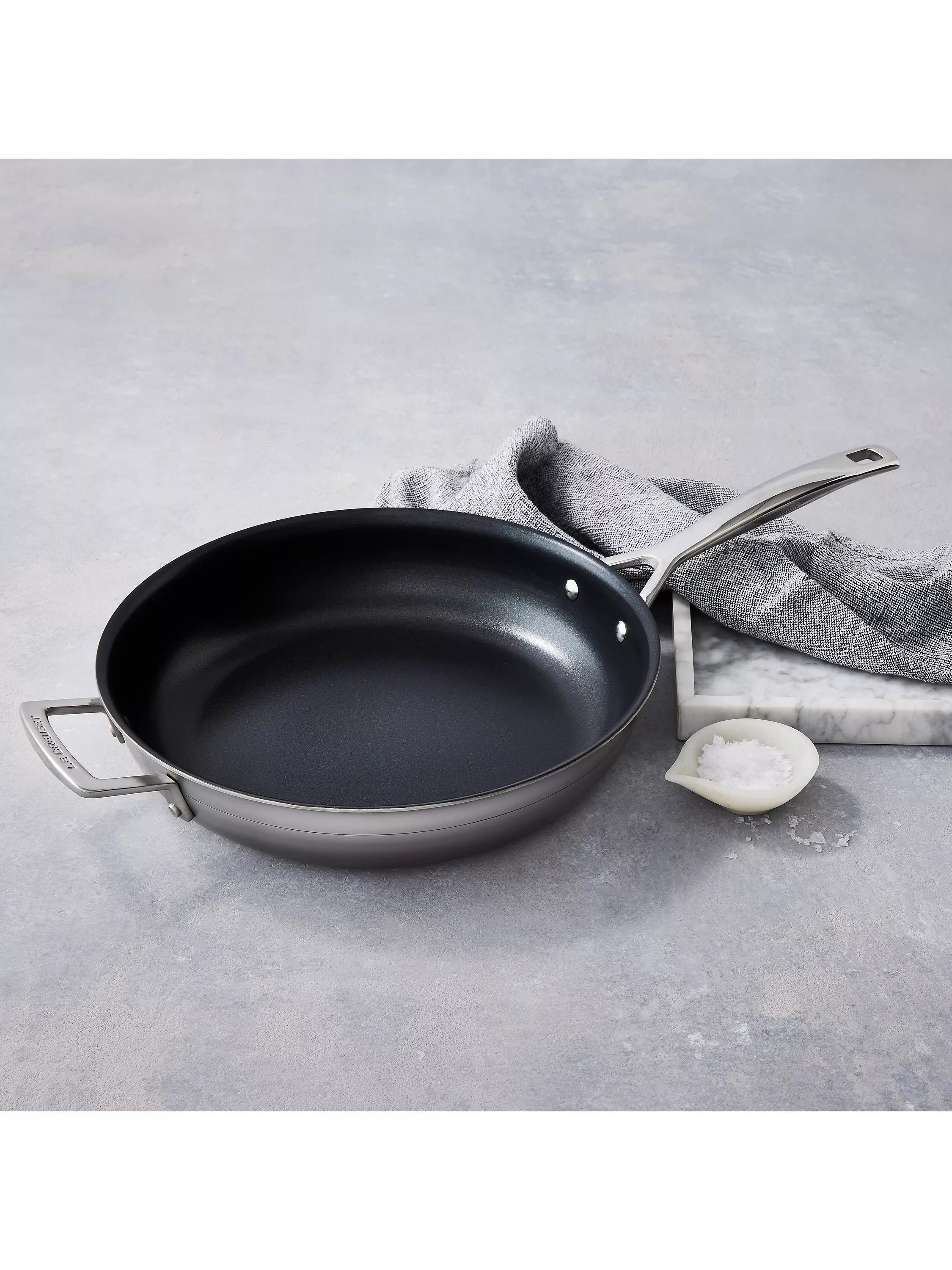 Le Creuset 3-Ply Stainless Steel Cookware Set, 4 pieces, UK version