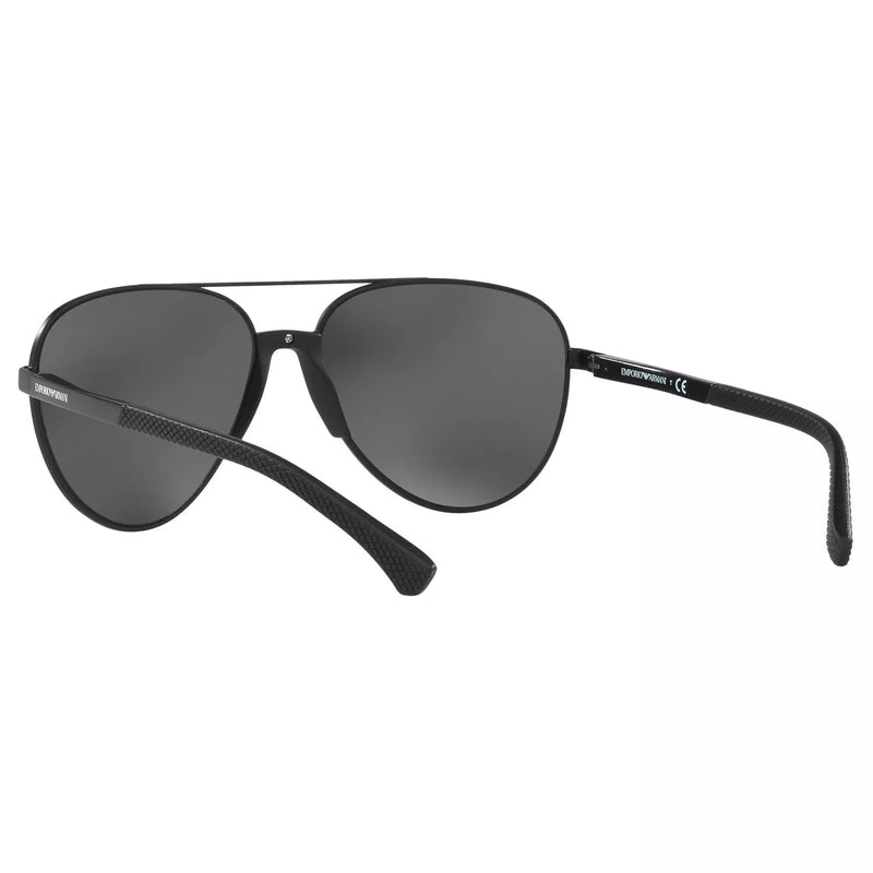 Emporio Armani aviator sunglasses black frame 61mm (British brand)