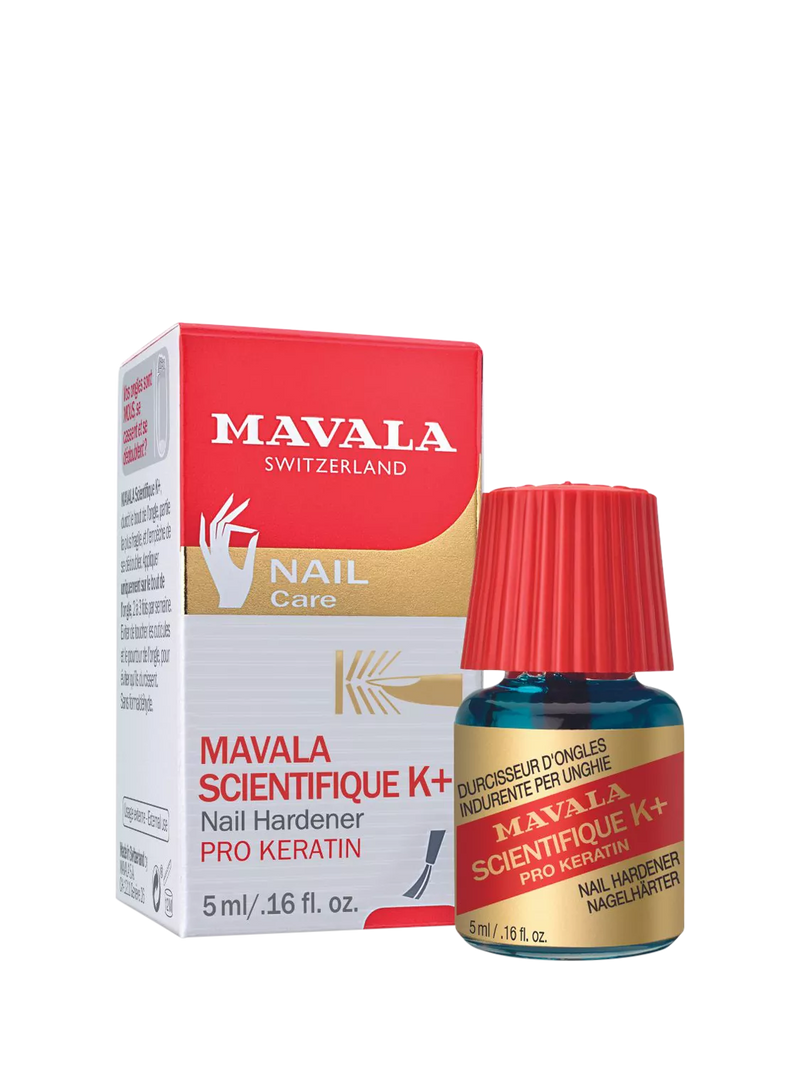 Mavala K+ nail hardener 5ml, imported from the UK