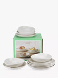 Sophie Conran for Portmeirion dinnerware set white 12 pieces - British product