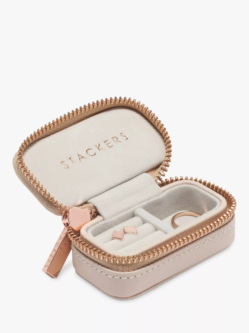 Stackers Petite Travel Jewellery Box - Blush Pink