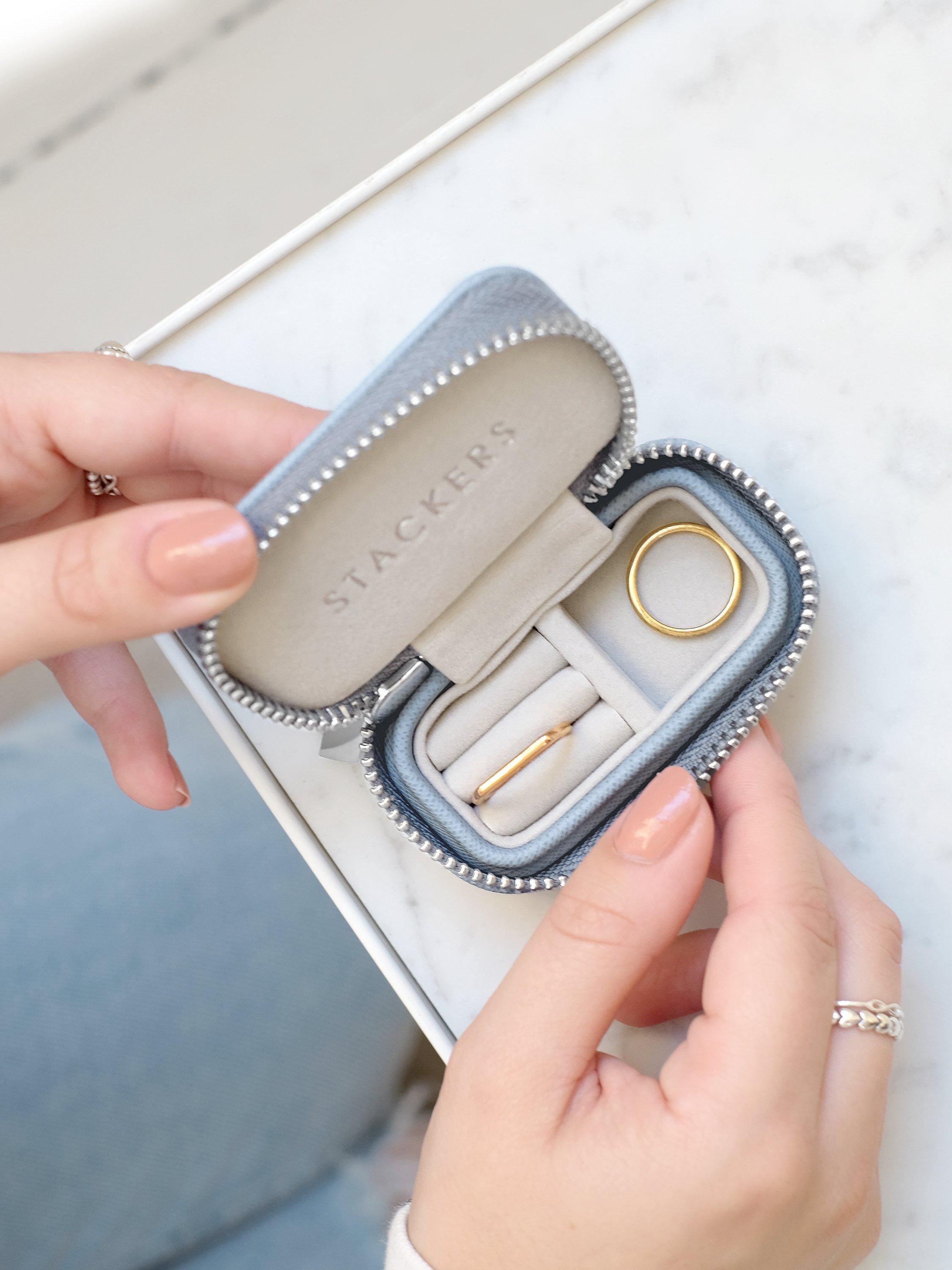 Stackers Petite travel jewellery box case (British brand)