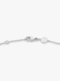 IBB personalised 9ct gold disc initial chain bracelet, imported from the UK