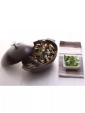 STAUB Cast Iron Mussel Pot Black 25cm, imported from the UK
