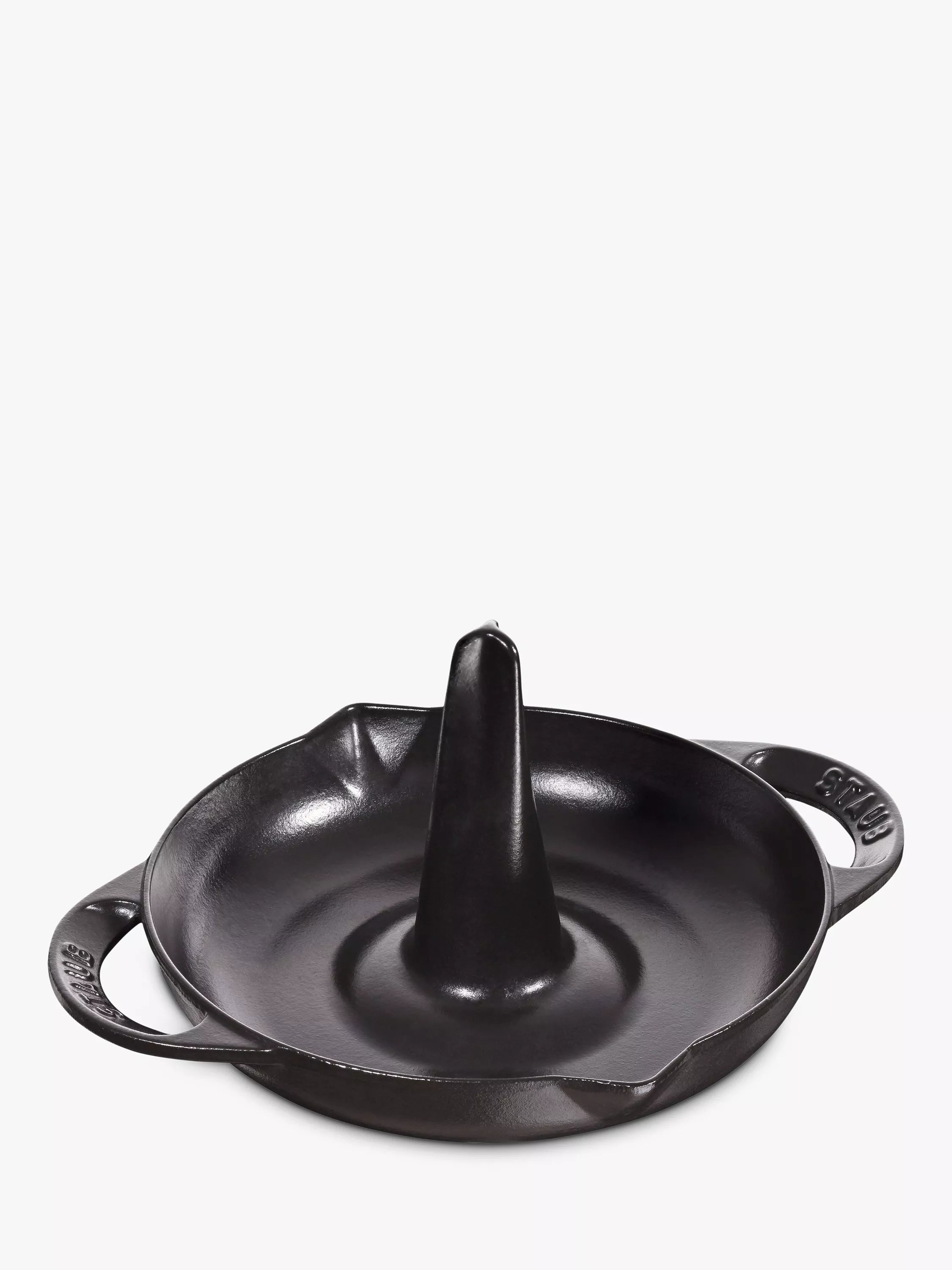 STAUB Vertical Chicken Roaster 24cm Black (British brand)