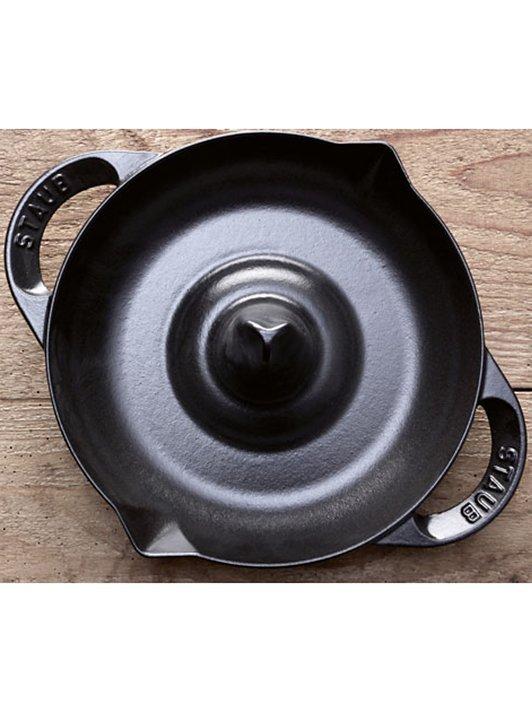 STAUB Vertical Chicken Roaster 24cm Black (British brand)