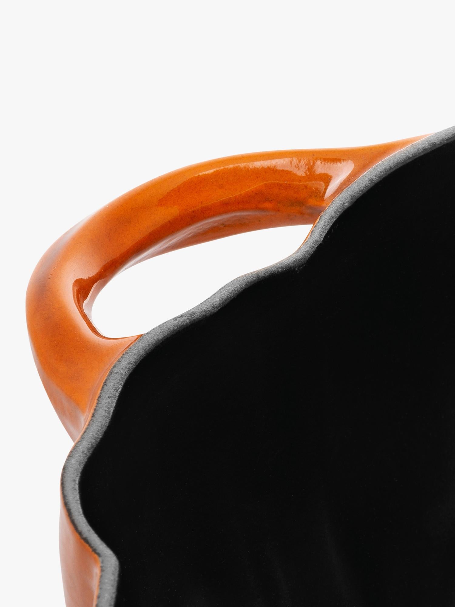 STAUB pumpkin cocotte cast iron casserole 24cm cinnamon, imported from the UK