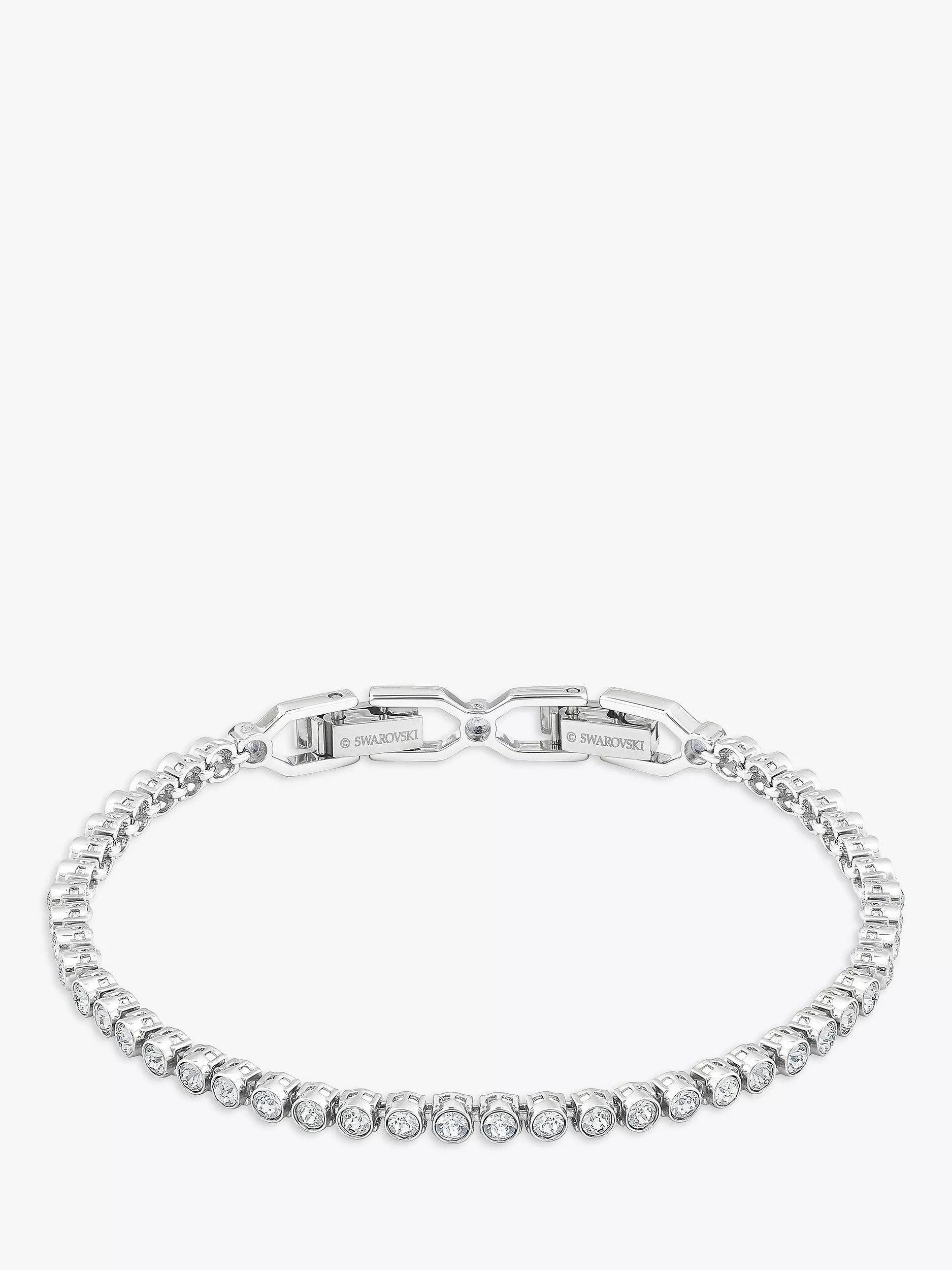 Swarovski Emily crystal tennis bracelet silver, UK version