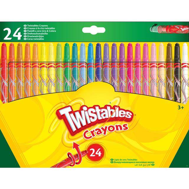 Crayola 24 Twistable Crayons 3yrs+   24 per pack GOODS M&S   