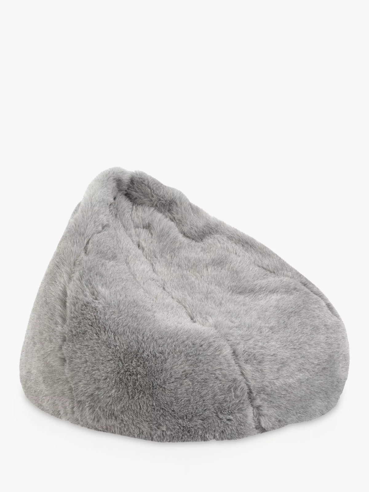 John Lewis faux fur beanbag with polyester cover (British brand)