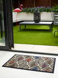Turtle Mat stencil leaf door mat 75x50cm, imported from the UK