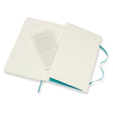 Moleskine large ruled notebook soft cover, UK version