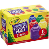 Crayola 6 Washable Kids Paint   6 per pack GOODS M&S   