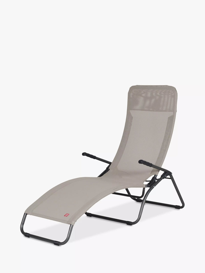 Fiam Samba Sun Lounger, Taupe