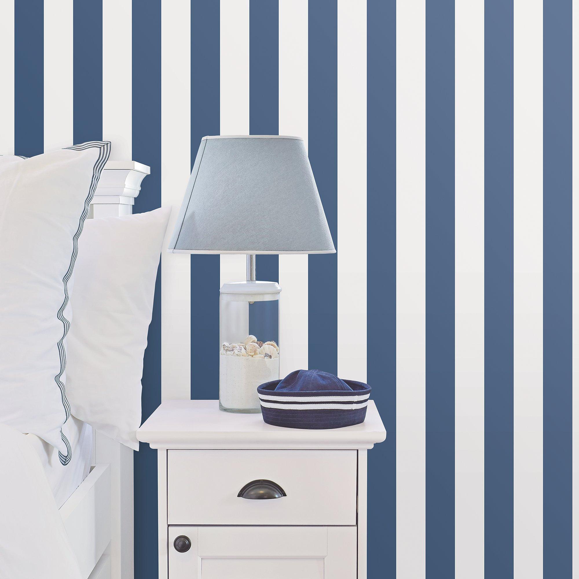 Galerie Regency Stripe wallpaper L10m x W53cm, imported from the UK