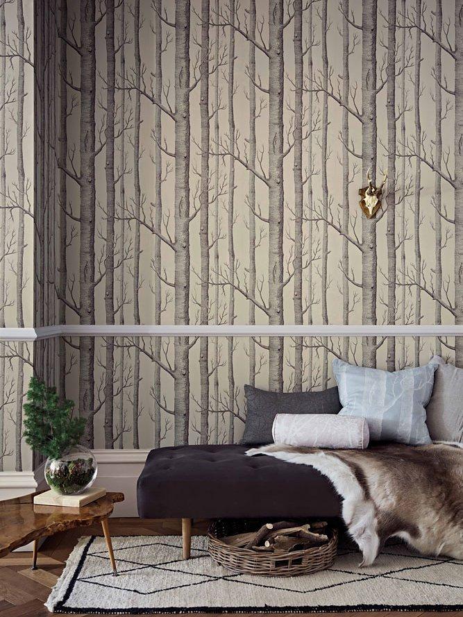 Cole & Son Woods wallpaper leaf pattern 10m x 52cm, UK version
