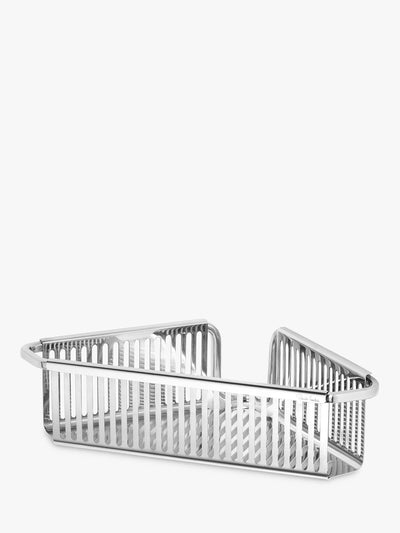 John Lewis Robert Welch Burford Single Corner Shower Basket- Buy online at McGrocer