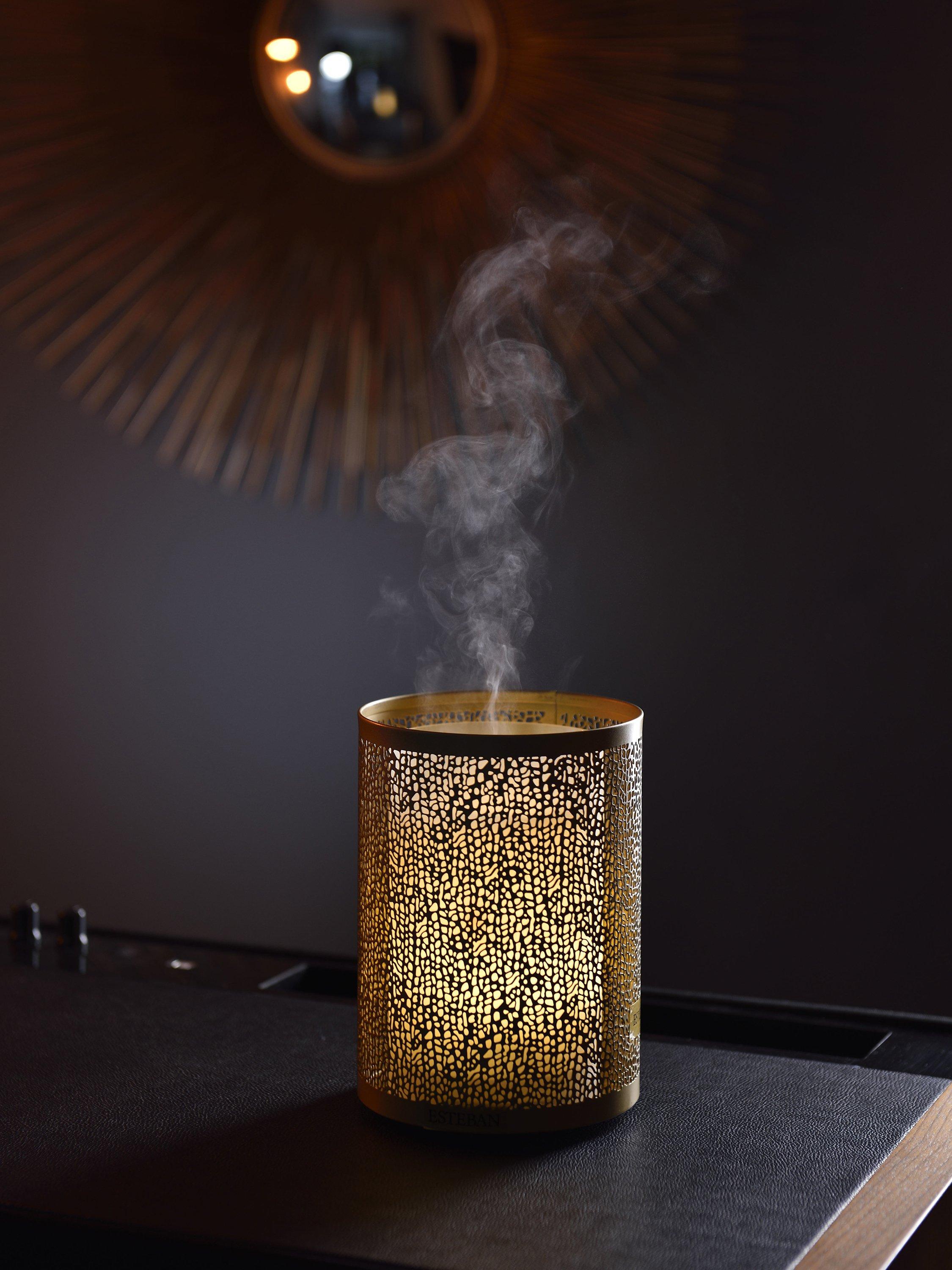 Esteban Electric Perfume Mist Diffuser Gold 100ml - British product