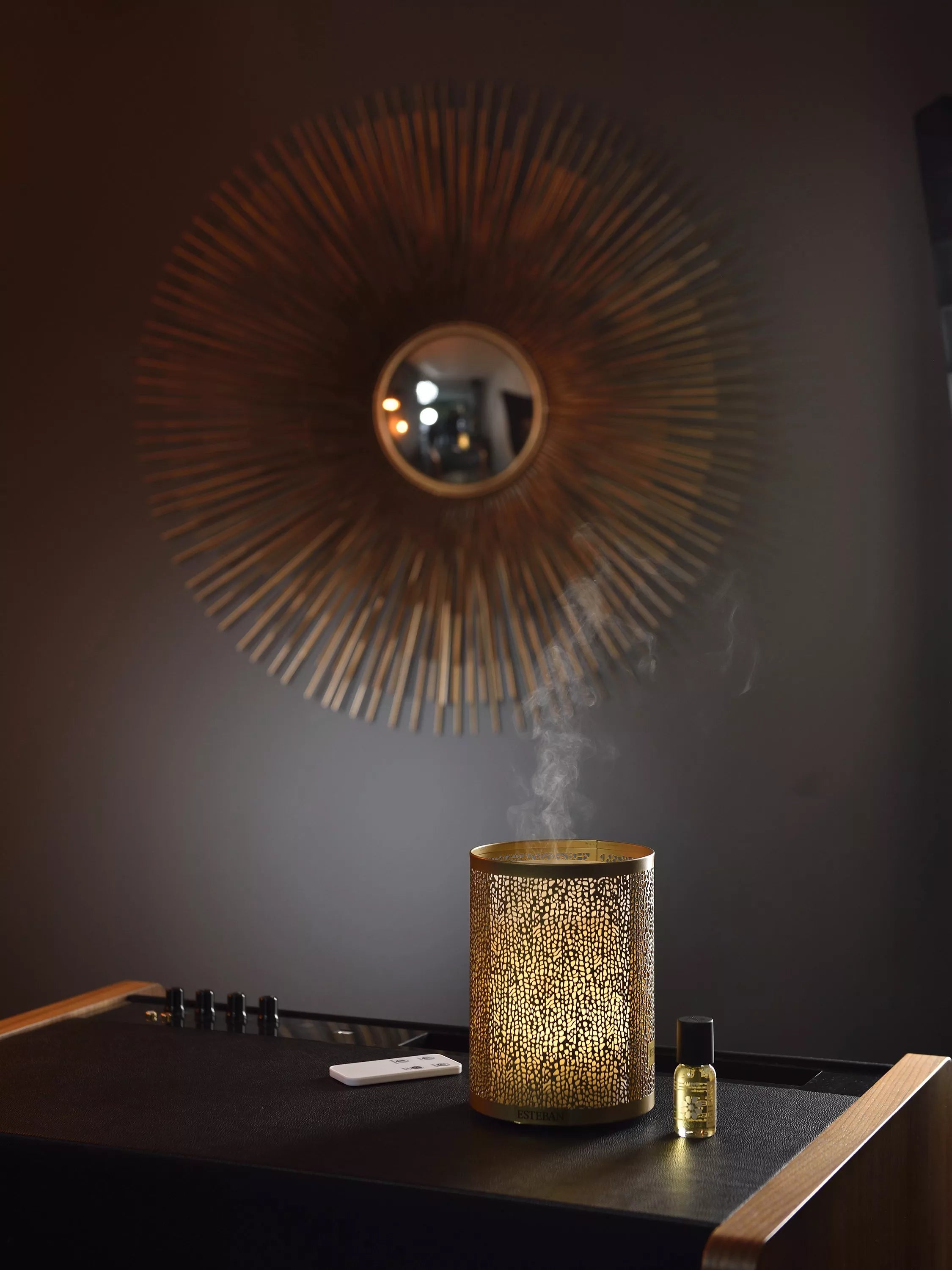 Esteban Electric Perfume Mist Diffuser Gold 100ml - British product