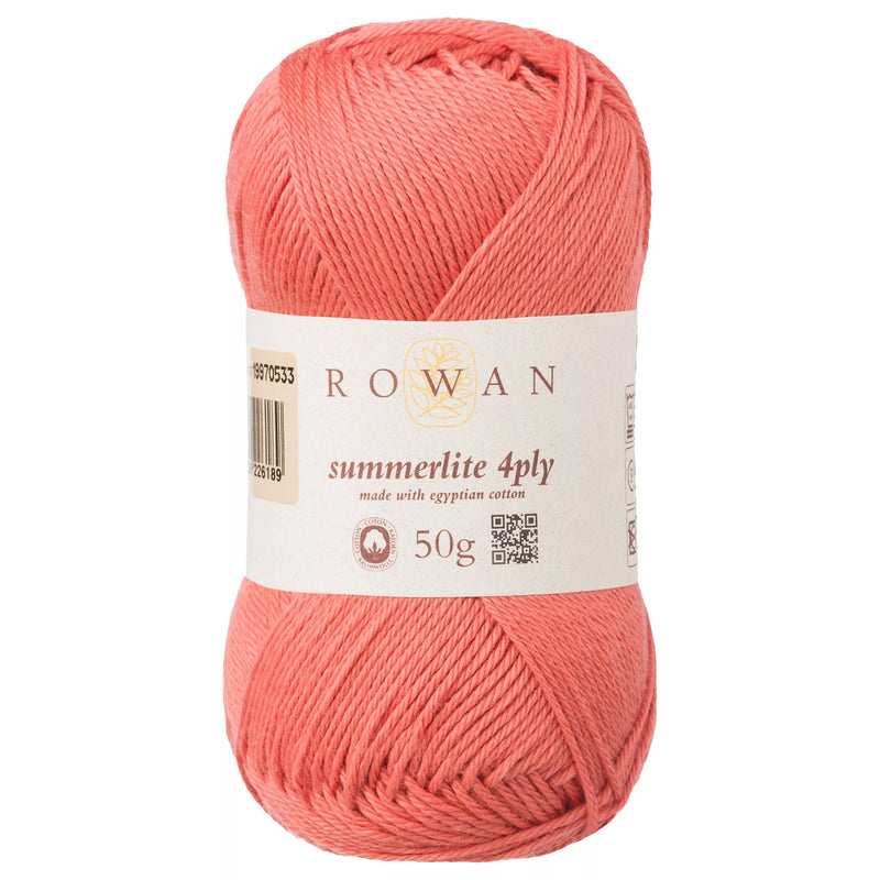 Rowan Summerlite 4 Ply Yarn, 50g, Langoustino