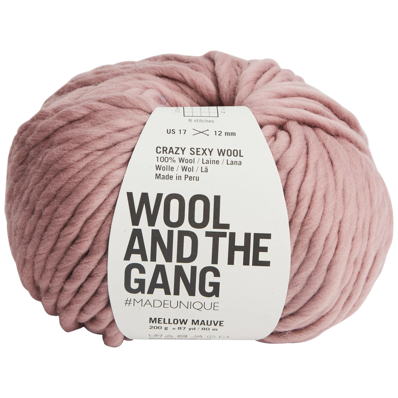 Wool And The Gang Crazy Sexy Wool Super Chunky Yarn 200g