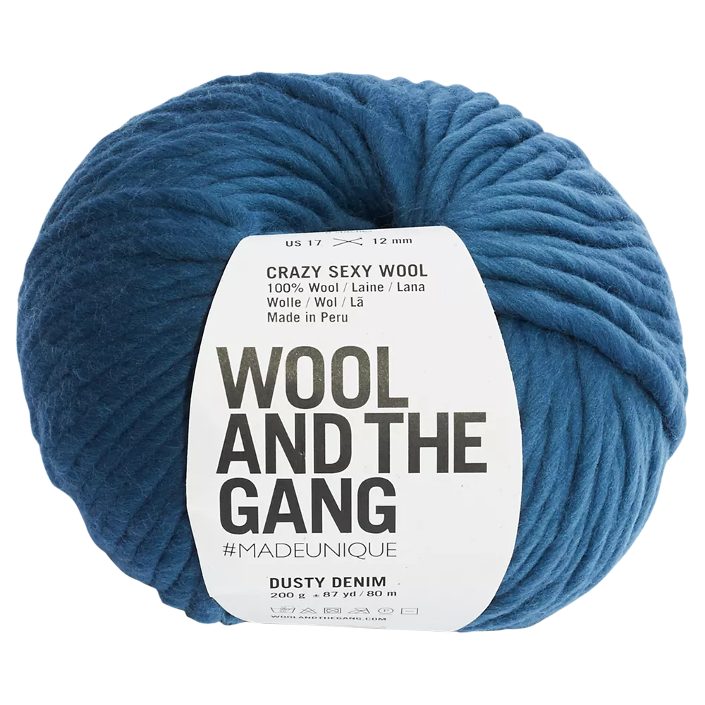 Wool And The Gang Crazy Sexy Wool Super Chunky Yarn 200g