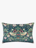 Morris & Co. Strawberry Thief velvet cushion 60x40cm (British brand)